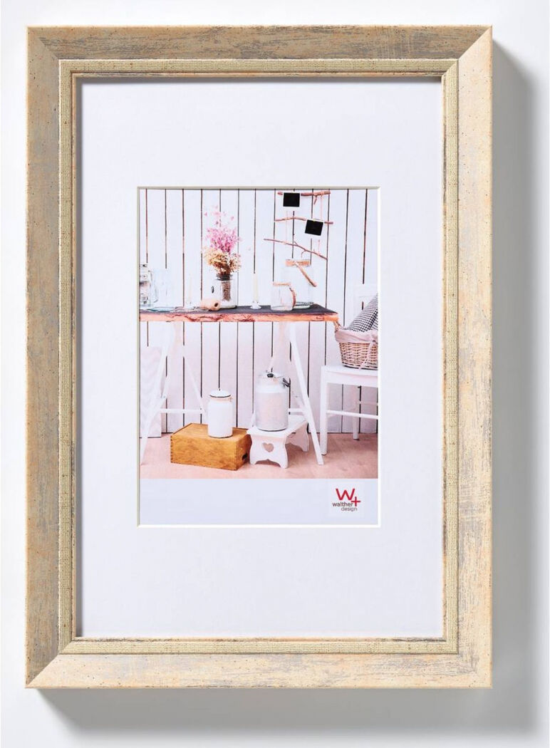 Walther Kunststoffrahmen EL050H Chalet 40x50cm natur