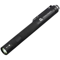 TOOLCRAFT TO-8985333 Penlight mit Gürtelclip batteriebetrieben 170 lm Schwarz 33 g