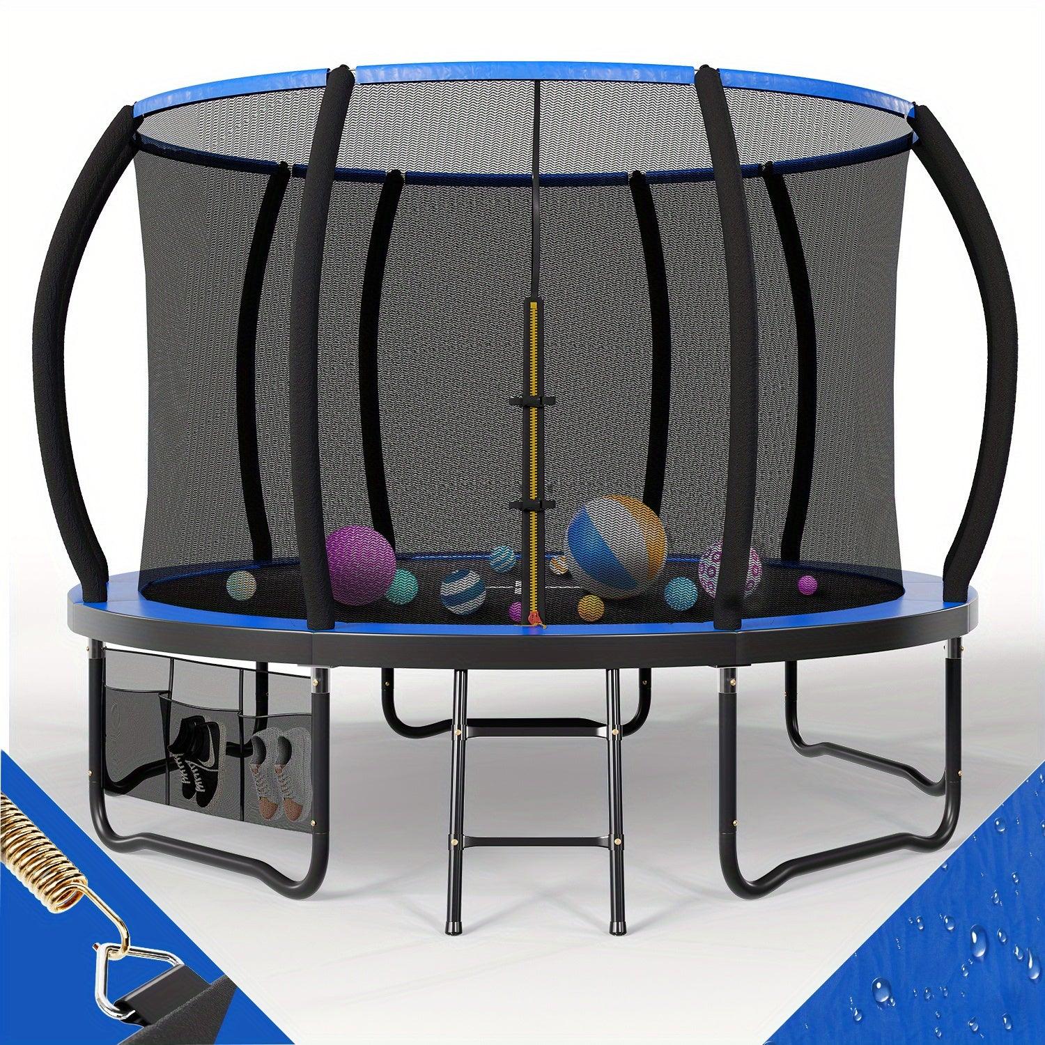 Außentrampoline - Hüpfgeräte - Trampolinsport - Gartentrampoline - Runde Trampoline - Durchmesser 228 cm