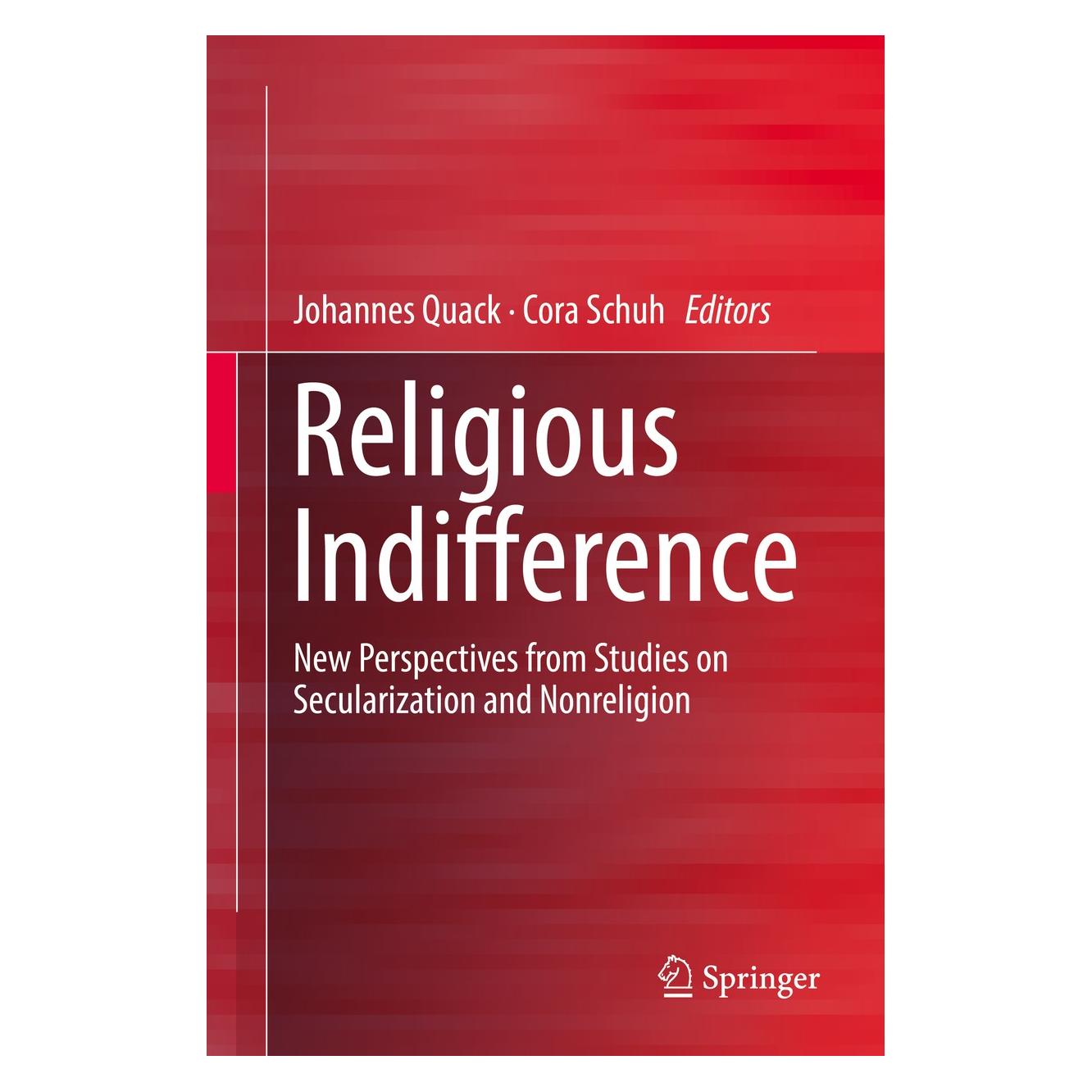 Springer Religious Indifference (Englisch, Hardcover, Cora Schuh, Johannes Quack) (9783319484747)