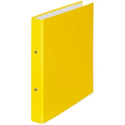 DONAU Ringbuch 2-Ringe DIN A4 3.5 cm gelb