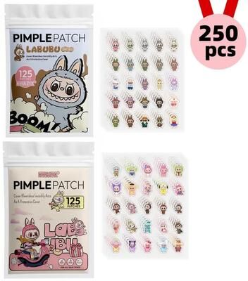 Uplift Treasures Cute Cartoon Acne Patch Stickers 250PCS mix 250pcs