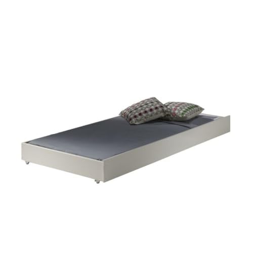 Vipack kinderbed Scott wit uitschuifbaar van massief hout 90x190 cm