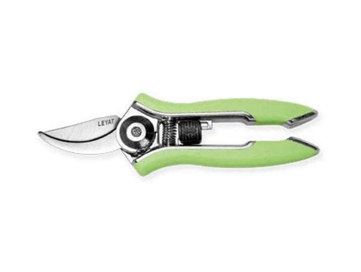 Gartenschere Samen Mauser Happy Line LEYAT mit gebogener Klinge , grün, Scheren, Gartenschere