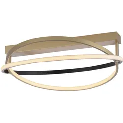 Paul Neuhaus LED Deckenleuchte Q-BELUGA messing matt dimmbar Smart Home