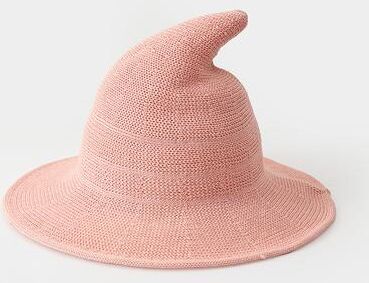 Uplifted Trends Halloween Magic Witch Hat For Cosplay & Party Photos pink