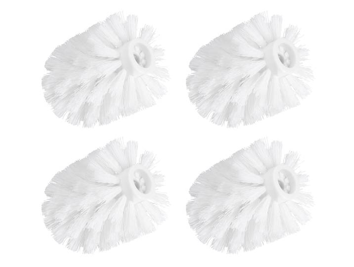 WC-Reinigungsbürste WENKO, weiß, H:9,3cm L:7,5cm, Kunststoff, Reinigungsbürsten, WC-Reinigungsbürste, Ersatzbürstenkopf für WENKO WC-Bürsten, Ø 7,5cm, Kunststoffborsten
