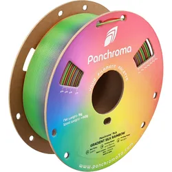 Polymaker Panchroma Gradient Silk PLA Filament, 1,75mm, 1kg - Farbton: Gradient Silk Rainbow