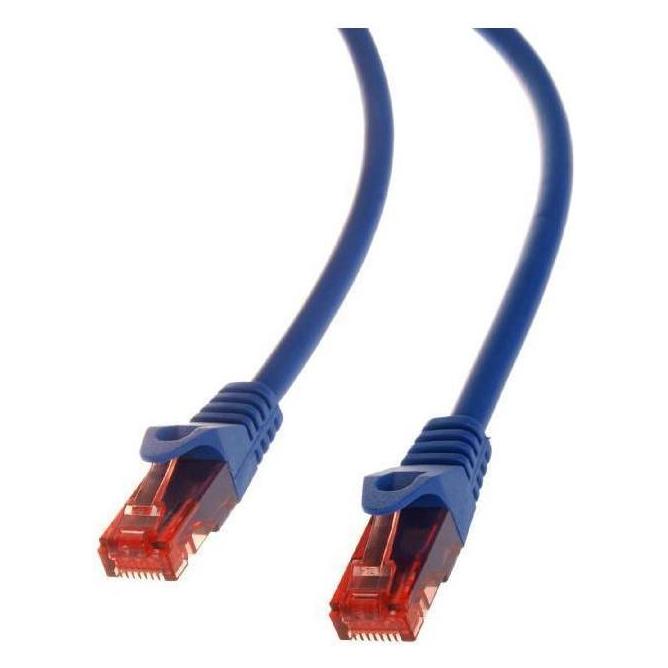 Maclean MCTV-300 - Patchkabel Cat.6, UTP, 0,5m, blau (UTP, CAT6, 0.50 m) (MCTV-300)