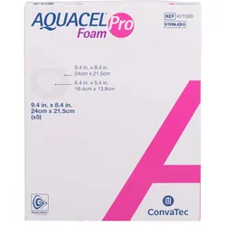 Aquacel Foam pro Sakral 24x21.5 cm 5 ST