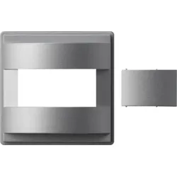 Gira Abdeckung KomTX 44 Farbe Aluminium 147165