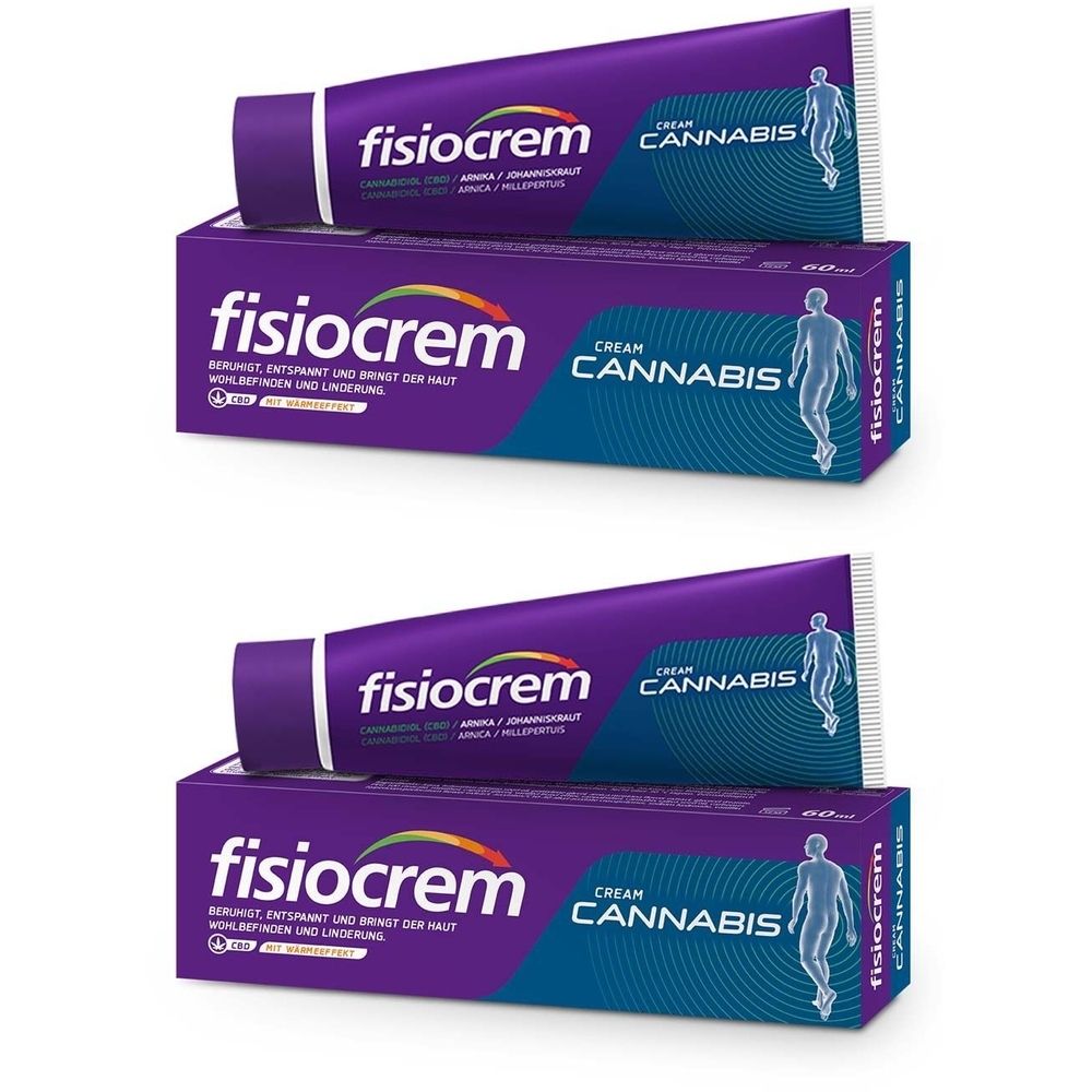 Fisiocrem Cream Cannabis 2x 2x200 ml Creme