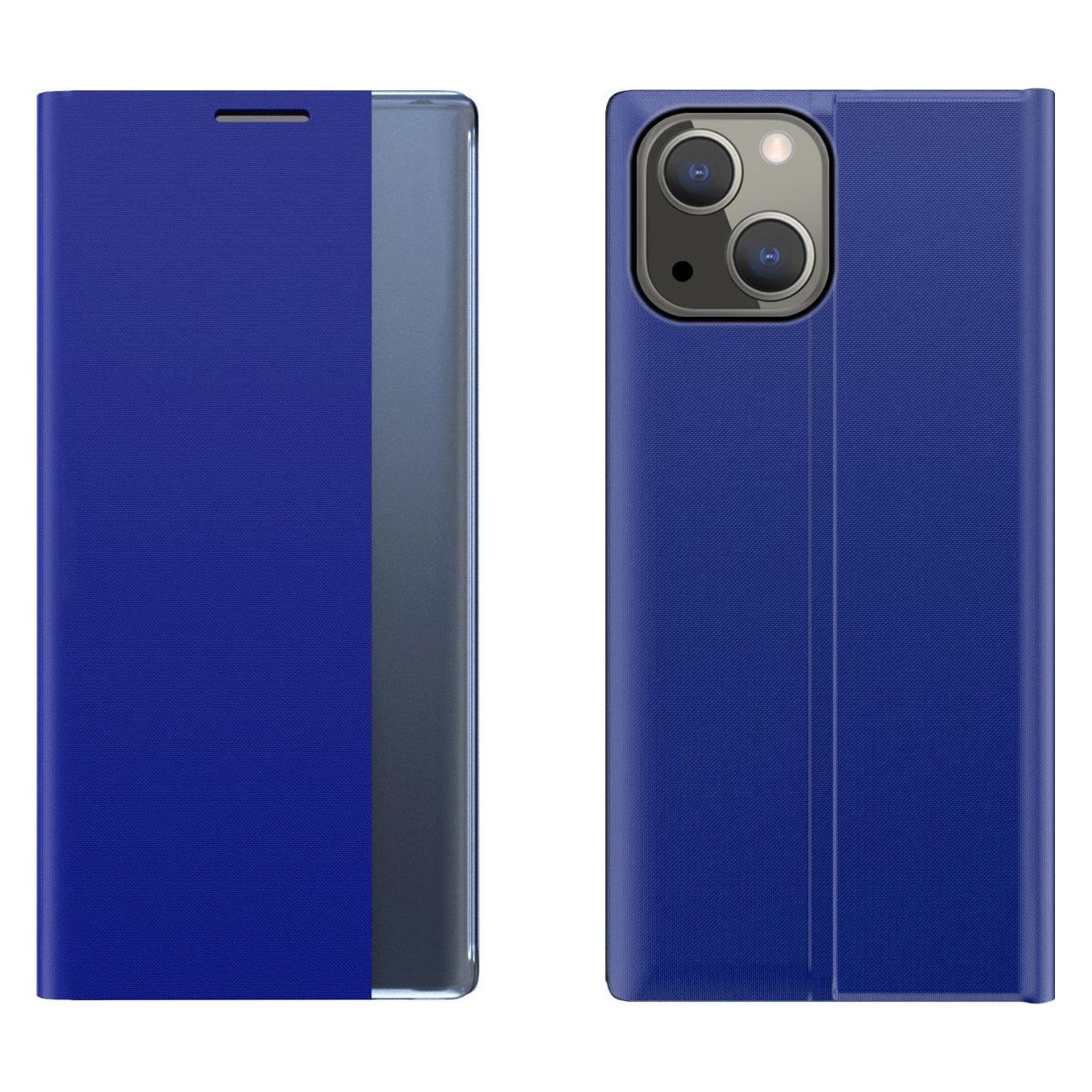 Hurtel Sleep Case Booktype Case Smart Schutzhülle Aufklappbare Hülle für iPhone 13 mini blau (Apple iPhone 13 mini) (1404978613)