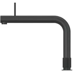 Quooker, Küchenarmatur, Front losse kokend water kraan zonder boiler Zwart