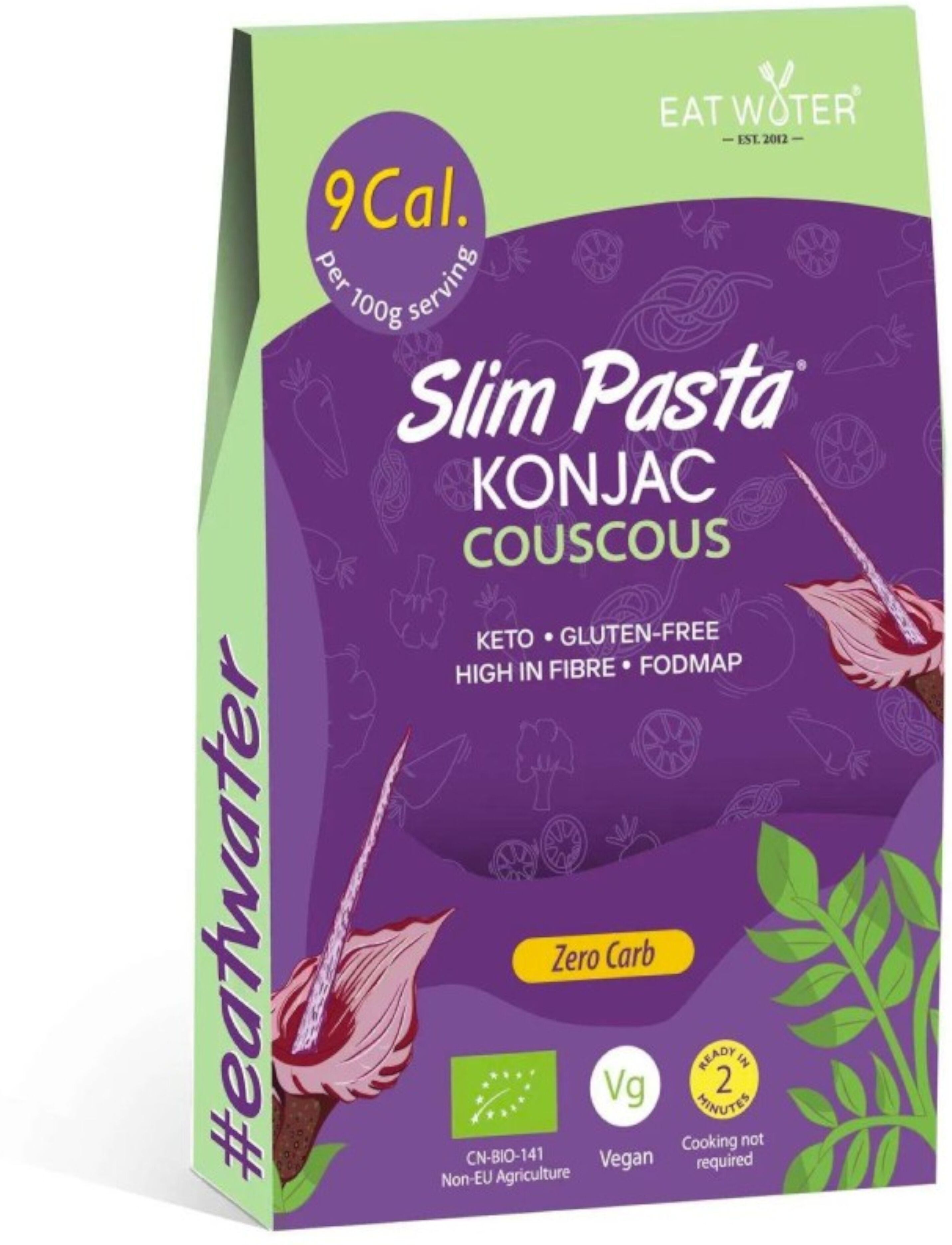 EAT WATER Slim Pasta Couscous 270 G 