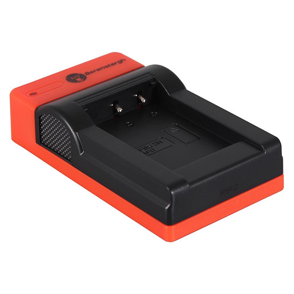 Berenstargh Slim Micro-USB Ladegerät f. Sony NP-BX1 BX BX1 NP-BX1 Cybershot DSC HX300 DSC HX50V DSC (Kamera Akku Ladegerät) (61064011)