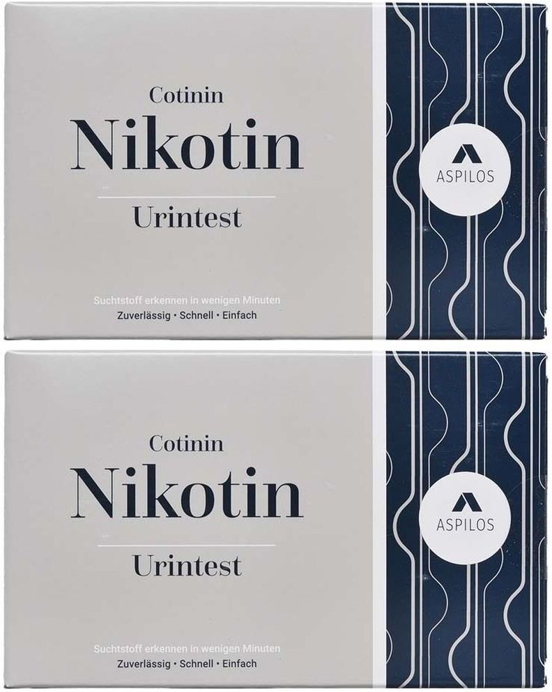 AllTest Aspilos Selbsttest Nikotin Urin 2x 2x1 St Test
