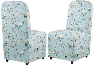 Esofastore Blue Fabric Upholstered Beautiful Side Chairs Set
