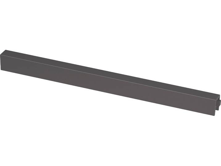 Abfallsystem-Rahmensteg BLANCO SELECT II , grau (schwarz), B:20cm H:35cm T:2,6cm, Kunststoff, Schrankinneneinteiler, Abfallsystem-Rahmensteg