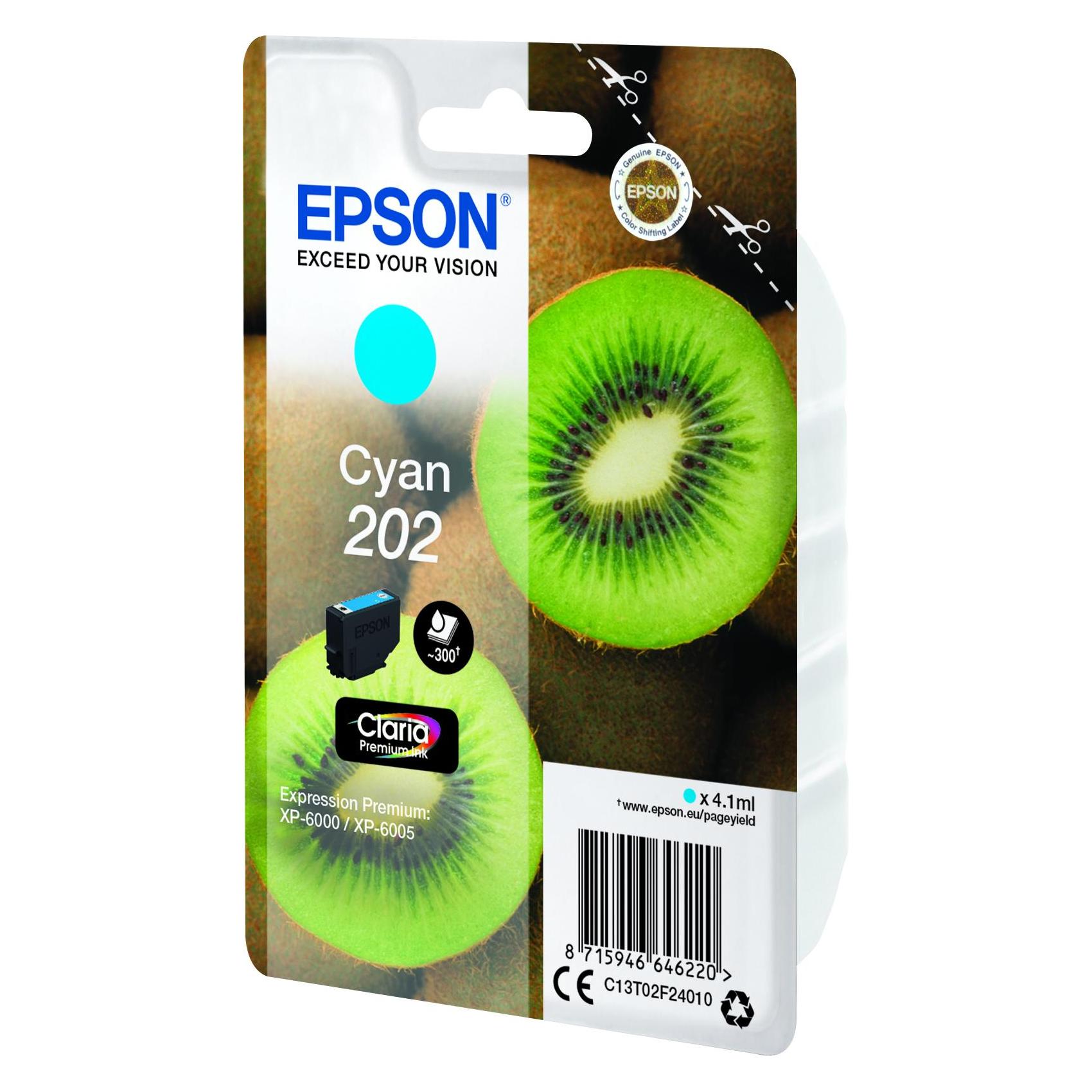 Epson 202 Claria Premium (C) (C13T02F24010)