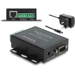DELOCK Ethernet LAN Konv>RS-232/485/422 Modbus RTU/TCP 1,5KV
