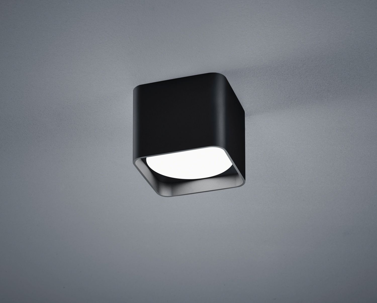 Helestra LED-Deckenleuchte DORA 10x10cm schwarz 15/1805.22 4022671116596