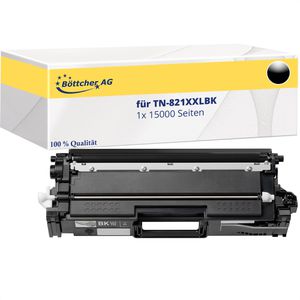 kompatibel für Brother TN-821XXLBK, 15000 Seiten, schwarz