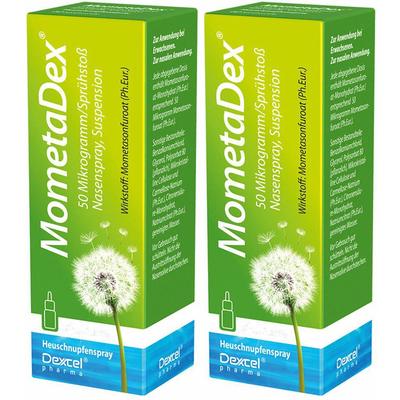 Mometadex 50Ug/Sprueh Nase Doppelpack 2x18 g Nasenspray