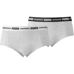 2er Pack PUMA Unterhose Damen grey/grey XS