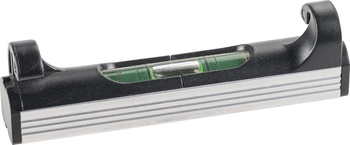 Lichte en compacte waterpas 70 mm met aluminium onderzijde voor precisie meten