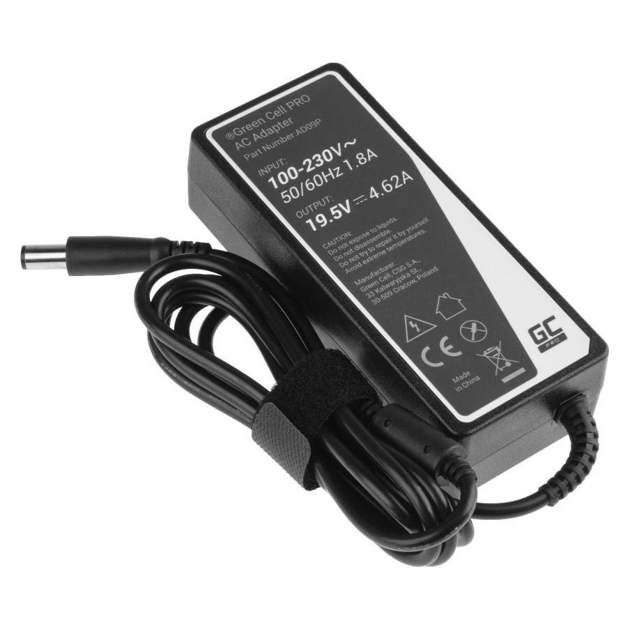 GreenCell PRO Netzteil Ladegerät für Laptop Dell Latitude D600 D610 D620 1545 XPS 16 (90 W) (GC-AD09P)