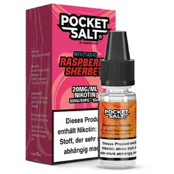 Pocket Salt Raspberry Sherbet Nicsalt Liquid