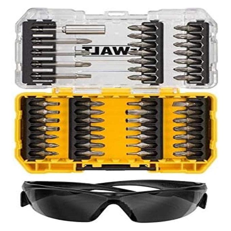 DeWalt 47pc Screw Driving Set+Safety Glasses (DT70703)