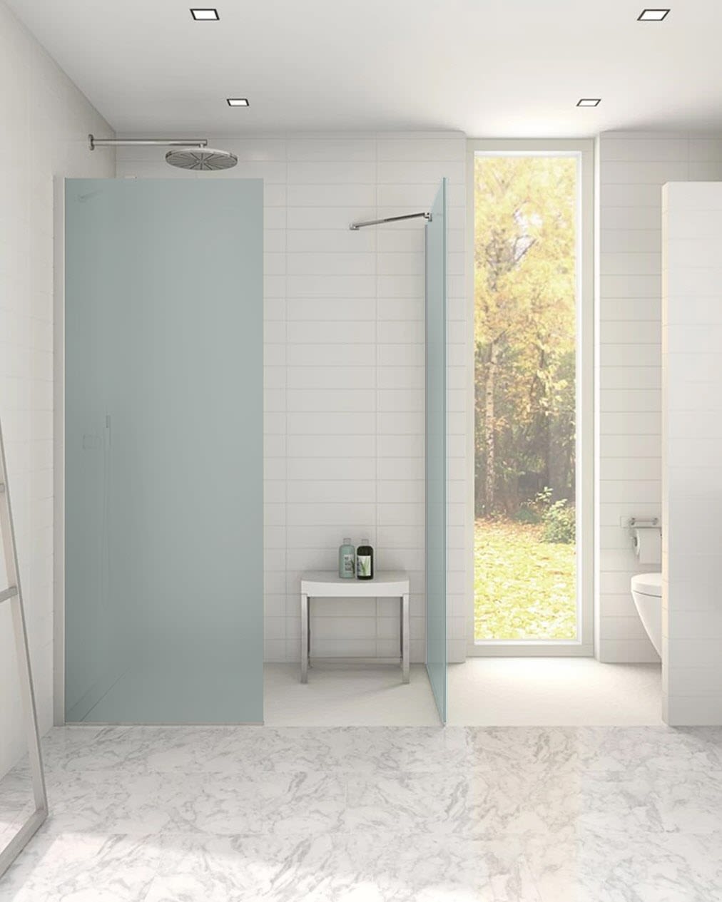 Dansani Match Festwand 69 x 197,5 cm mit Eisglas