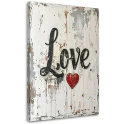 LEINWANDBILD Inschriften und Zitate 70x100cm