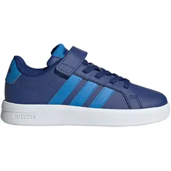 adidas Grand Court 3.0 Sneaker mit Klettverschluss Kinder KI7193 - mystery ink/lucid ray blue/mystery ink 33.5