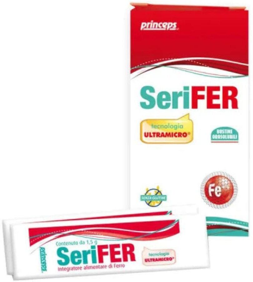 SERIS Srl SeriFER, 14 Bustine Orosolubili