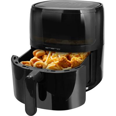 EMERIO Heißluftfritteuse "AF-129329.3", schwarz, B:27cm H:36cm T:31cm, Fritteusen