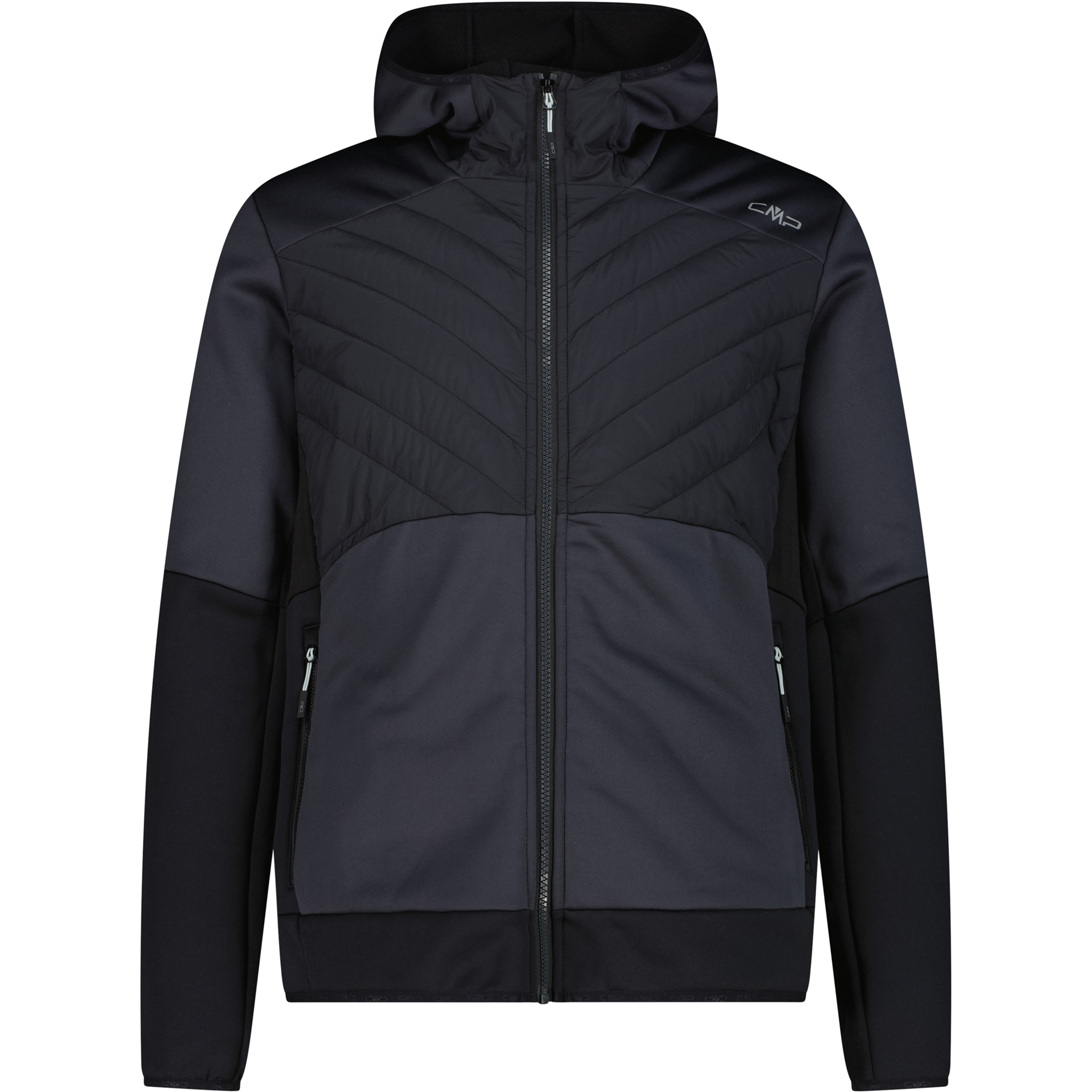 CMP Hybrid Herren Kunstfaserjacke schwarz Größe S Trekking