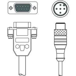 Leuze Serviceleitung KB-Service-3000