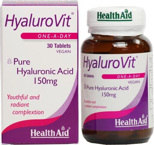 HealthAid HyaluroVit 30 Tabletten Hyaluronsäure