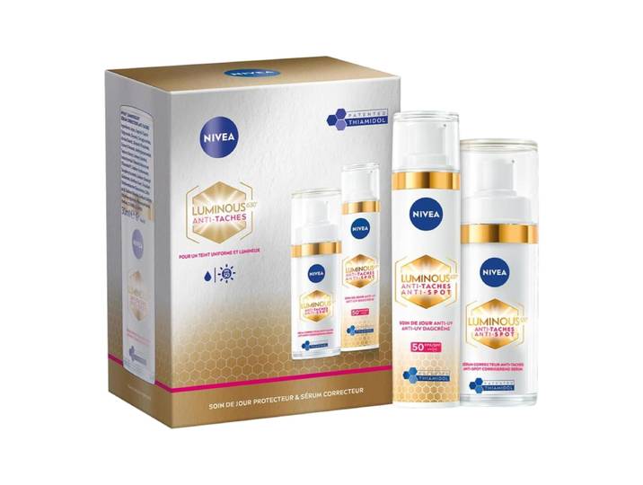 NIVEA Coffret Duo Visage Luminous630 Soin Jour + Sérum