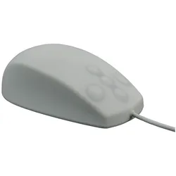 MCL MCL-SAMAR Souris optique étanche silicone - Blanc (Kabelgebunden), Maus, Weiss