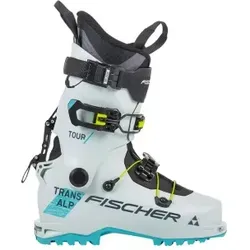 Fischer Transalp Tour Skitourenschuhe weiß/türkis. 26,5 cm / 41EU