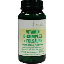 Vitamin B Komplex+folsäure Stark Bios Kapseln 100 ST