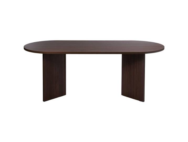 Selsey Esstisch Ovo Holzoptik Nussbaum Wisconsin 204/90/75 cm, Nussbaumfarben, Oval,Oval, 90x75x204 cm, Esszimmer, Esstische