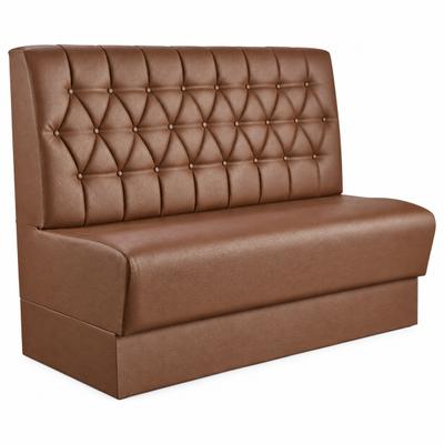 RIVOR Möbel Dinerbank Elegance 160 cm Kunstleder Gibson Braun 9244