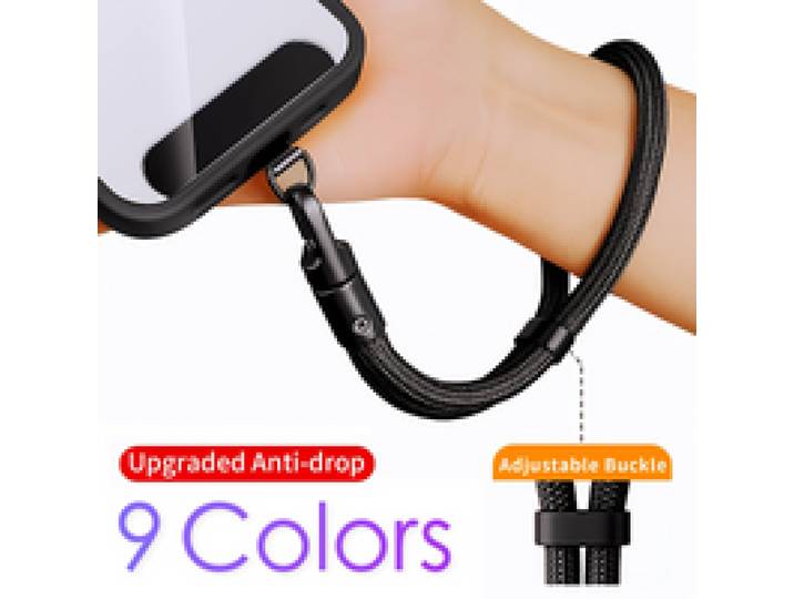 Telefoon Pols Lanyard Touw Armband Anti Fall Drop Telefoon Handriem Koord Band Mobiel Voor iPhone Samsung Mobiele Telefoon Ketting Charme