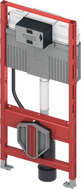TECEprofil WC-Modul 9300300  1120 mm, mit Spülkasten, Betätigung von vorne
