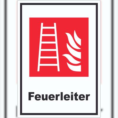 HB-Druck Feuerleiter Aufkleber A0 (841x1189mm)